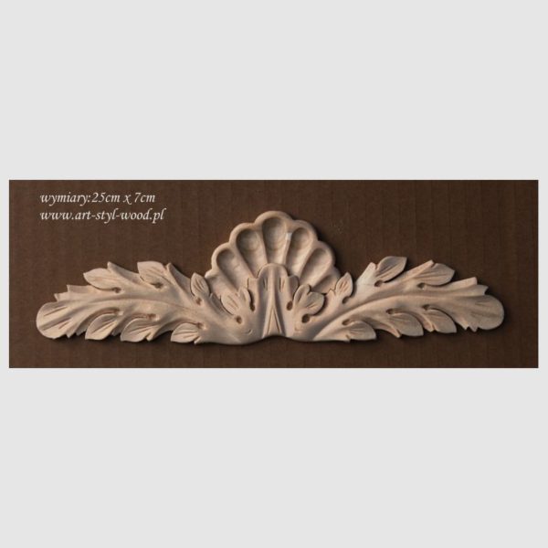 drewniane ozdoby meblowe ,drewniane ornamenty meblowe, dekor meblowy, aplikacja meblowa, rzeźbiony ornament ozdobny do mebli, rozety drewniane