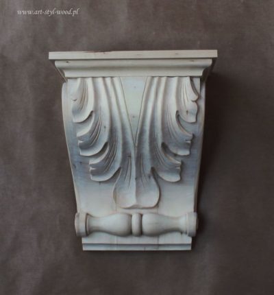 kroksztyn drewniany, drewniany korbel, drewniane ozdoby do mebli kuchennych, ozdobny wspornik drewniany, kapitel drewniany, dekor do stylizowanych kuchni, ornament meblowy, kroksztyn drewniany, korbel drewniany, kapitel drewniany, wspornik drewniany, ozdobny wspornik, wspornik pod okap, rzeźbiony wspornik,